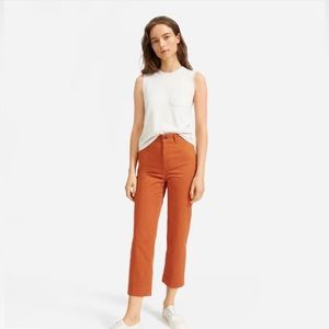 EVERLANE - The Lightweight Straight Leg Crop Chino Pants